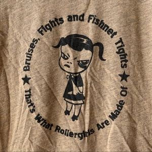 Roller derby t-shirt Women’s XL